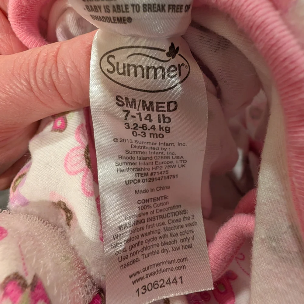 SwaddleMe 3-6M Baby Swaddle Set